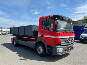 MERCEDES ATEGO 1524, KONTEJNER HIAB, EU6, PŘEDNÍ-ZADNÍ MĚCHY - 4