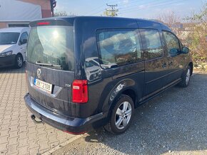 VW CADDY LONG 7MÍST 2.0TDi 75kW,2017,TAŽNÉ,SERVIS-VW,KLIMA - 4