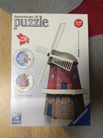 3D puzzle - Větrný mlýn - 4