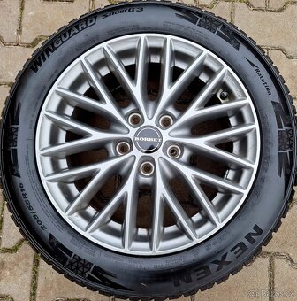 Zimní alu disky Škoda, VW, Seat 5x112 R16 - 4