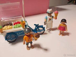 Playmobil 9426 pojízdný zmrzlinářský vozík - 4