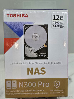 Nový NAS HDD Toshiba N300 PRO 12 TB (CMR) - 4