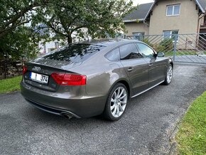 Audi A5 2.0 TFSI Sportback,naj.50xxx km,vyk.165 kW/224 PS - 4