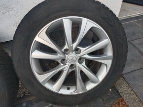 Lexus 5x 114,3 R18 komplet se zimními pneu a ventilky - 4