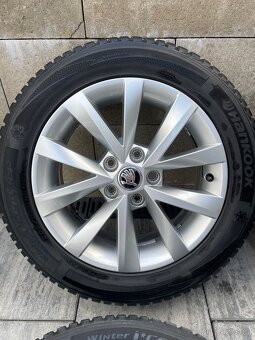 Zimní sada 205/55R16 ŠKODA 6,5x16 5x112 ET46 - 4