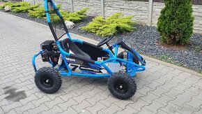 Dětská Bugina MiniRocket MudMonster 98ccm Modrá - 4