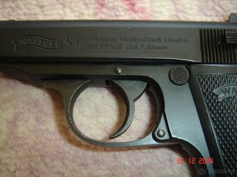 Prodám krásnou novou vzduchovou pistole Walther PPK na CO2 d - 4