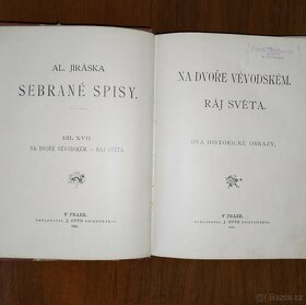 Sebrané spisy, Na dvoře vévodském, Ráj světa, r. 1893 - 4