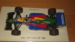 F1 Lola LC89 #29 Eric Bernard 1989 FrenchGP Spark S2976 1:43 - 4