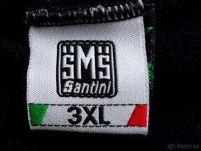 Zateplené cykokalhoty SANTINI SMS POSSEIDON 3XL - 4