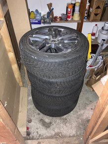 Alu kola 5x108 ET45 s pneu 225/45r17 - 4