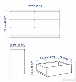 Komoda MALM IKEA - 4