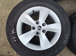 16"letní alu sada Orion 5x112 origo Škoda Superb 3 Passat B8 - 4