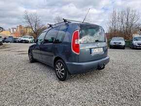 Škoda Roomster,1.4i 16V,63KW,KLIMA,TZ,1.MAJITEL,ČR,R.V.2014 - 4