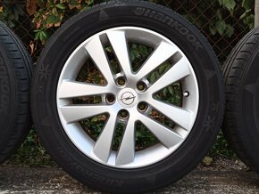 LETNÍ ALU kola 16“ - OPEL ZAFIRA B, ASTRA H .. 205/55 r16 - 4