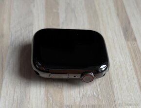 Apple Watch 7- 45mm tmava ocel - 4