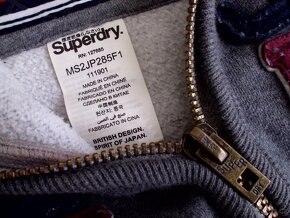 Superdry pánska hrubšia mikina L - 4