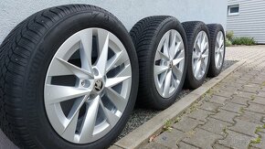 Alu kola Škoda Octavia 4 R17" Rotare zimní pneu - 4