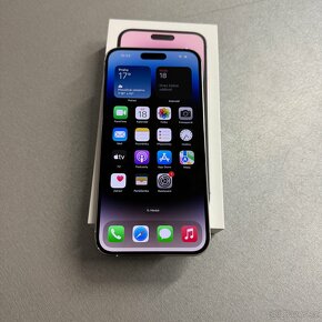 iPhone 14 Pro Max 128GB silver, pěkný stav, 12 měsíců záruka - 4