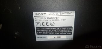 SONY active subwoofer - 4