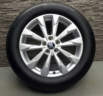 18" Originál Audi Q3 Tiguan Kodiaq 5x112 pneu Bridgestone - 4