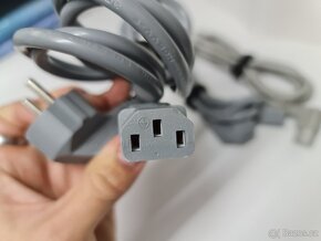 Šedý napájecí kabel k PC 230V 2m /balíkovna za 39kc - 4