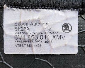 Originální textilní koberečky Škoda Fabia III - 4