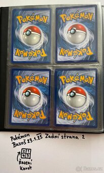 Kusové karty TCG Pokémon STARÉ 5-10LET (ORIGINÁL) - 4