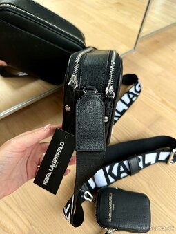 ČERNÁ CROSSBODY KABELKA KARL LAGERFELD 2 - 4