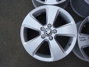 Alu disky originál Škoda 17", 5x112, ET 50, šíře 7,5J - 4