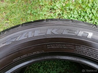 2x Letní pneu Falken Ziex ZE912 - 225/60 R18 - 65% - 4