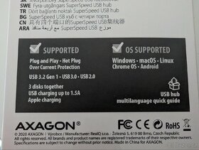 AXAGON USB hub 3.2 gen1 - 4