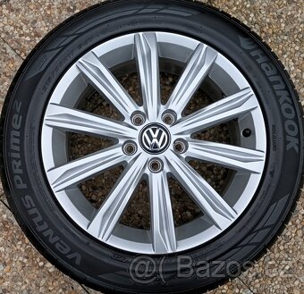 Originál alu sada disků VW Touran 5x112 R17 Stockholm - 4