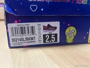 Dívčí tenisky Skechers vel. EU34 - 4