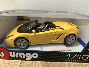 Lamborghini Gallardo Spyder BBurago 1:18 - 4