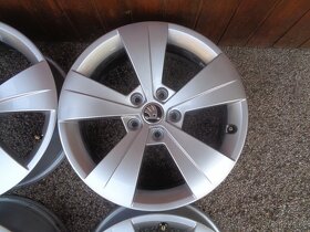 Alu kola 5x112 r17 Originál Škoda/Superb - Triton - 4