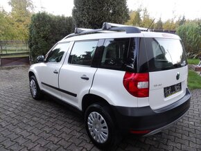 Škoda Yeti 2.0 TDI 81KW 4X4 1.Majitel Bez koroze - 4