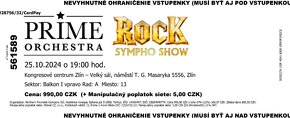 Vstupenky na PRIME ORCHESTRA - Rock Sympho Show 25.10.2024 - 4