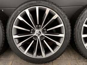 Zimní originál sada Škoda Superb s pneu 235/40 r19 Michelin - 4