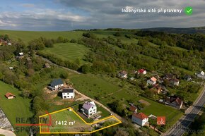 Prodej, pozemky/bydlení, 1412 m2, Horní Lhota, Zlín [ID 5989 - 4