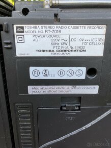 Radiomagnetofon Toshiba RT-7016 - 4