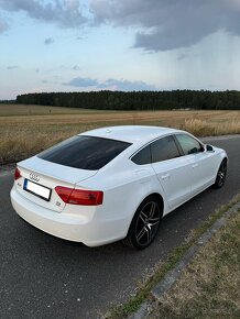 Audi A5 Sportback - 2.0TDI 130kW, Quattro, Tažné, Hezký stav - 4