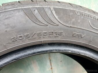 2x zanovni letni fulda 205/55 R16, vzorek 7,5mm - 4