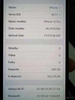 iPhone 13 Pro 256GB modrý - 4