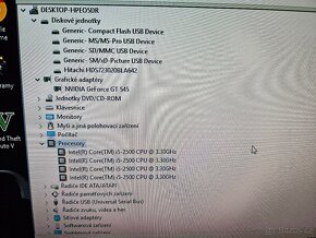 Herní pc i5-2500 8gb ddr3 gt545 3gb hdd 2TB lcd 22" GTA5 - 4