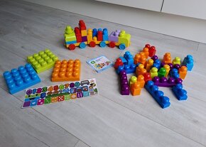 Mega Blocks First builder, Fisher price -vláček - 4