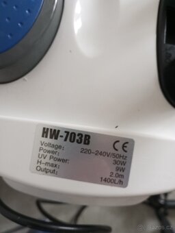 Dva vnější filtry s UV lampou Sunsun HW -703B - 4