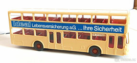 Wiking. MAN autobus. Patrový. IDEAL. Délka 13cm. 1:87. - 4