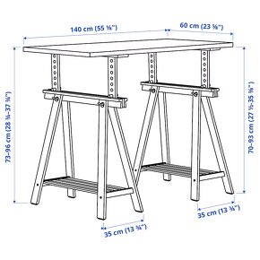 IKEA stůl LAGKAPTEN / MITTBACK 14060 - 4