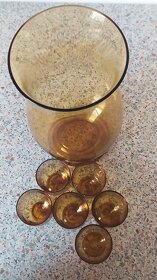 medová karafa se skleničkami - 4